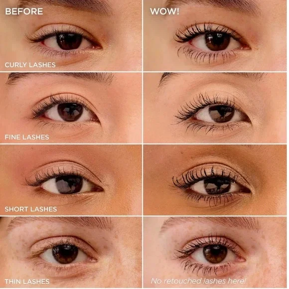 $12❤️‍🔥 Benefit Fan Fest Fanning & Volumizing Mascara HYPER BLACK 2PK 👁️ NEW - Picture 4 of 8